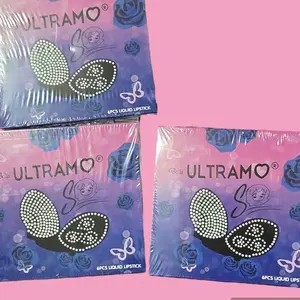 set 6 liquid lipsticks matte Velvet Matte High Pigmentation Gloss Makeup Lipgloss