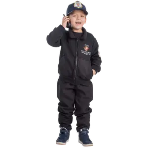 Hatzolah EMT Rescuer Costume Set For Kids | Long Sleeve Sweatshirt with Reflective Stripe & Matching Cap - Dress Up Outfit for Pretend Play Fun, Role Play, Halloween & Career Day