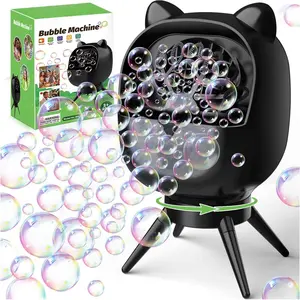 001-X Automatic Bubble Machine Rechargeable for Parties: Portable Bubble Maker with 500ML Large Tank for Celebrations Outdoor Party Weddings Birthdays Family Fun - Perfect for Kids Toddlers