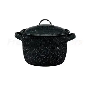 Granite Ware 4Qt Bean Pot Black - Pack of 4