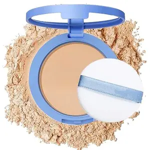 Oil Control Face Pressed Powder,Matte Smooth Flawless Setting Powder Makeup,Waterproof Long Lasting Finishing Powder,Cruelty Free Lightweight Face Cosmetics