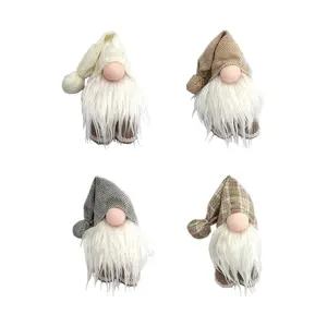Santa's Workshop 5.5" Country Gnomes, Set of 4