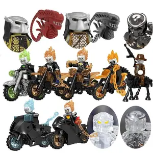 2026 new   Predator MINI Figures TP453-460 Building Bricks Toys Gifts Mini Action Figures Children Building Blocks For Party Gifts