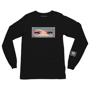 solovossos Anime Eyes Long Sleeve Shirt