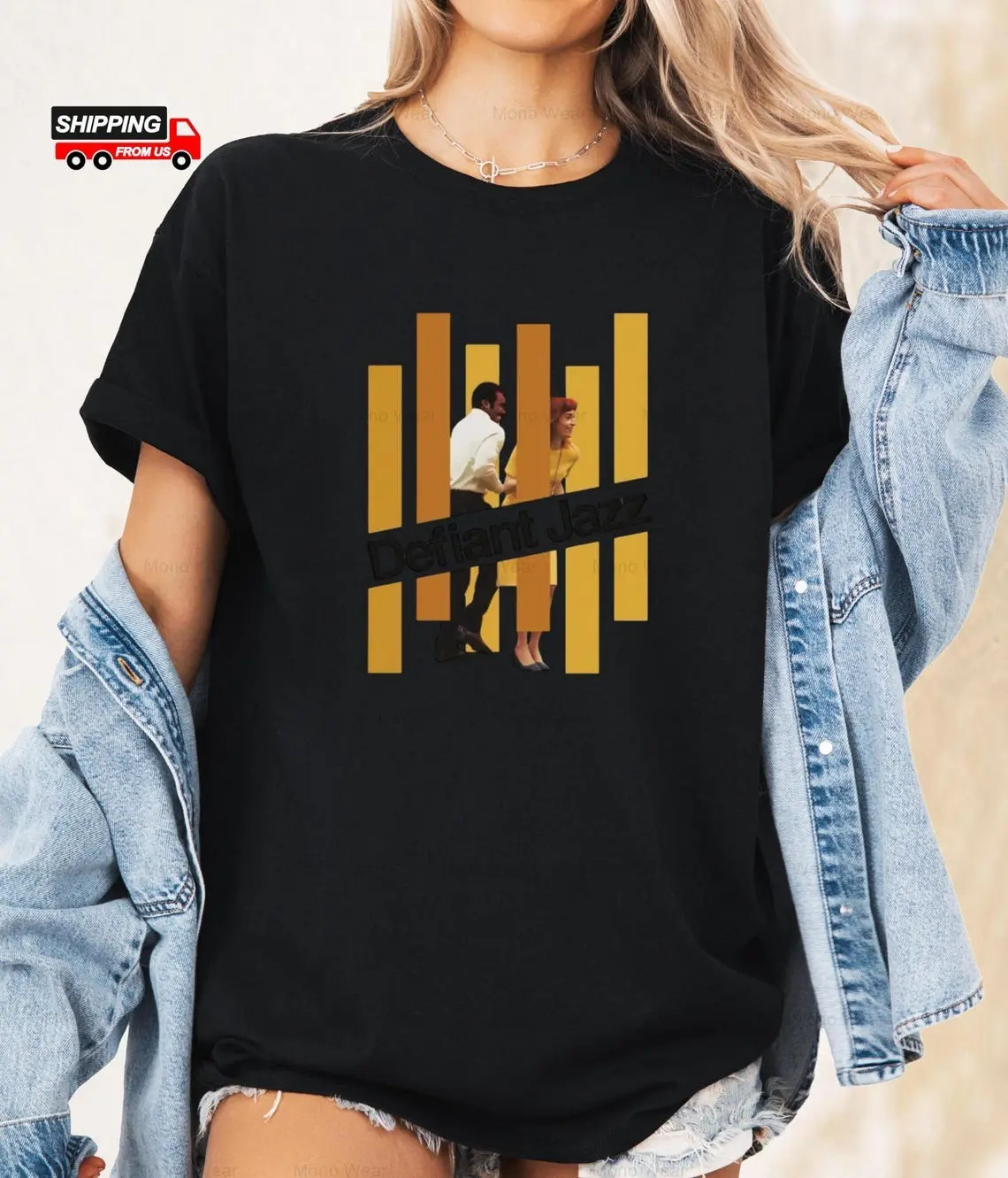 [Sale up to 70%] Defiant Jazz Shirt, Vintage Severance TV Show Tshirt, Sci-Fi Fan Shirt, Severance Merchandise, Gift For Mom