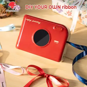 Phomemo A30 Thermal Transfer Ribbon & Label Printer – Bluetooth Portable Label Maker for DIY Gift Wrapping, Decorative Ribbon Printing, Ideal for Holidays, Weddings, Birthdays, Crafts & Small Business, Compatible with Phones & PC