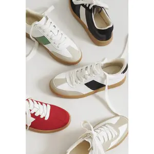 Beast SOUL-01 Lace-Up Sneakers for Men & Women - Casual Comfort in Multiple Colors Walking Shoes Footwear with Hidden Wedge and Premium Faux Leather Material