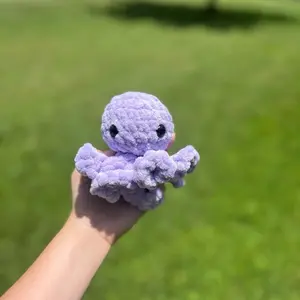 Crochet octopus plushie