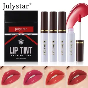 4-Piece Mirror-Finish Lip Gloss Set, Moisturizing Long-Lasting Non-Sticky, Compact Pocket-Sized for On-The-Go Touch-Ups, Perfect for Daily Use