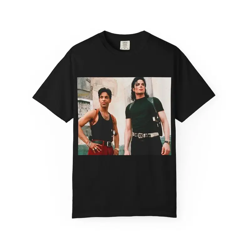 Michael Jackson & Prince T-Shirt Vintage Street Style