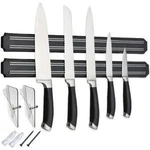 Magnetic Knife Holder,15 Inch Magnetic Knife Storage Strip,Knife Bar Block Magnet,Kitchen Utensil Holder,Tool Holder,Multipurpose Magnetic Knife Rack