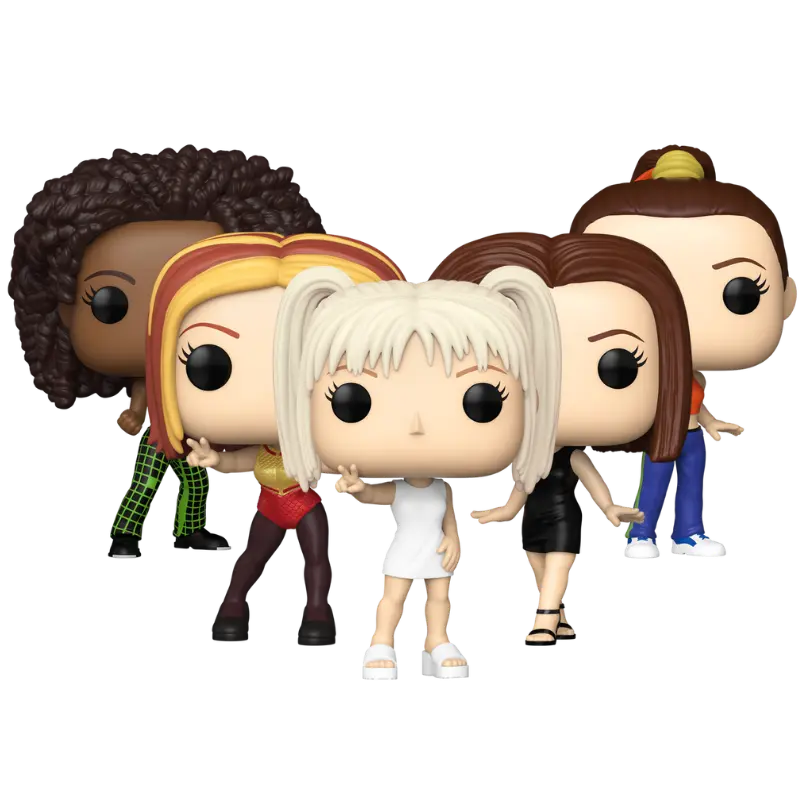 Funko Pop! Spice Girls – Baby Spice #502, Ginger Spice #503, Scary Spice #504, Sporty Spice #505 & Posh Spice #506 (Set)