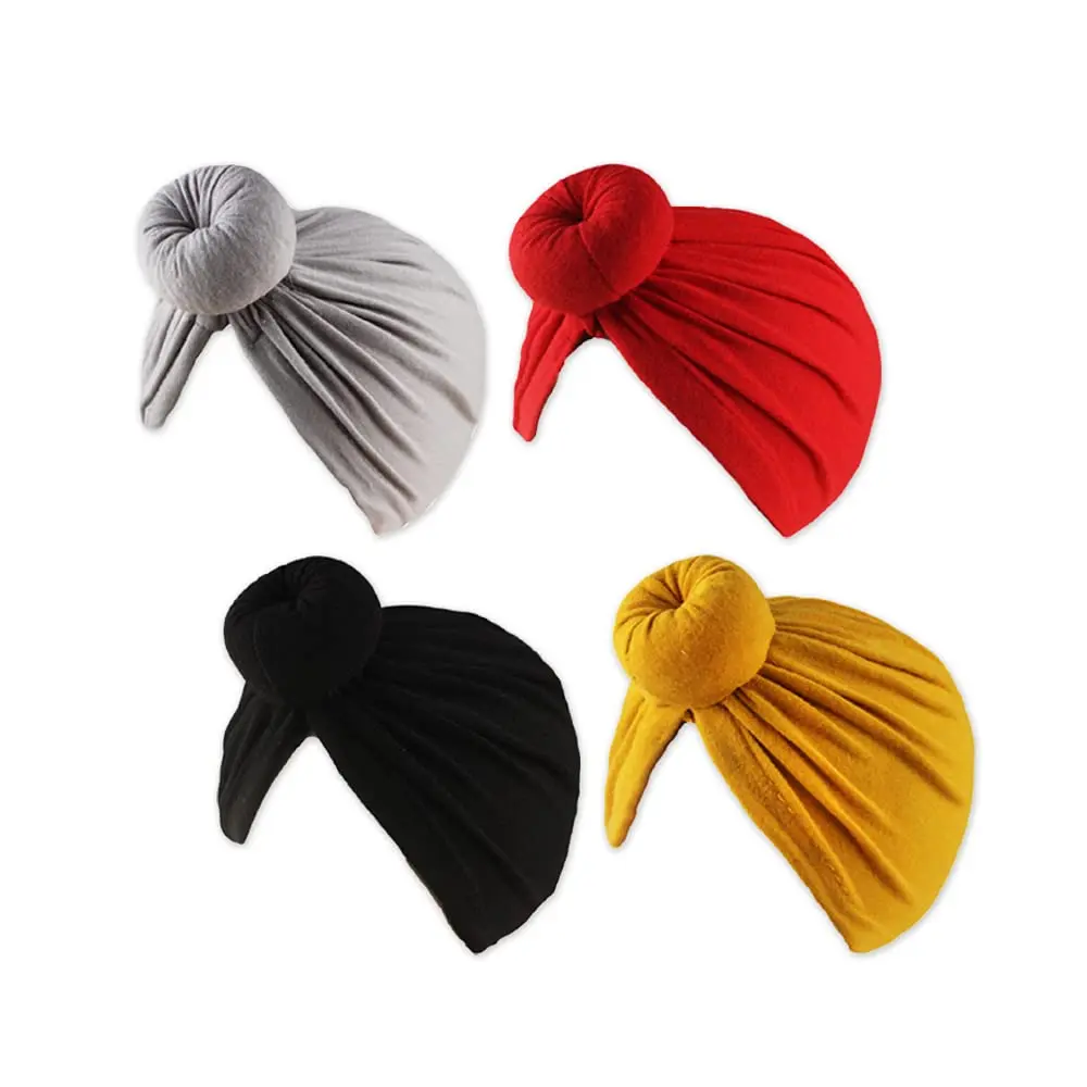 Women Pattern Flower Knot Headwrap Bonnet Turban Beanie Cap Headwear Hat