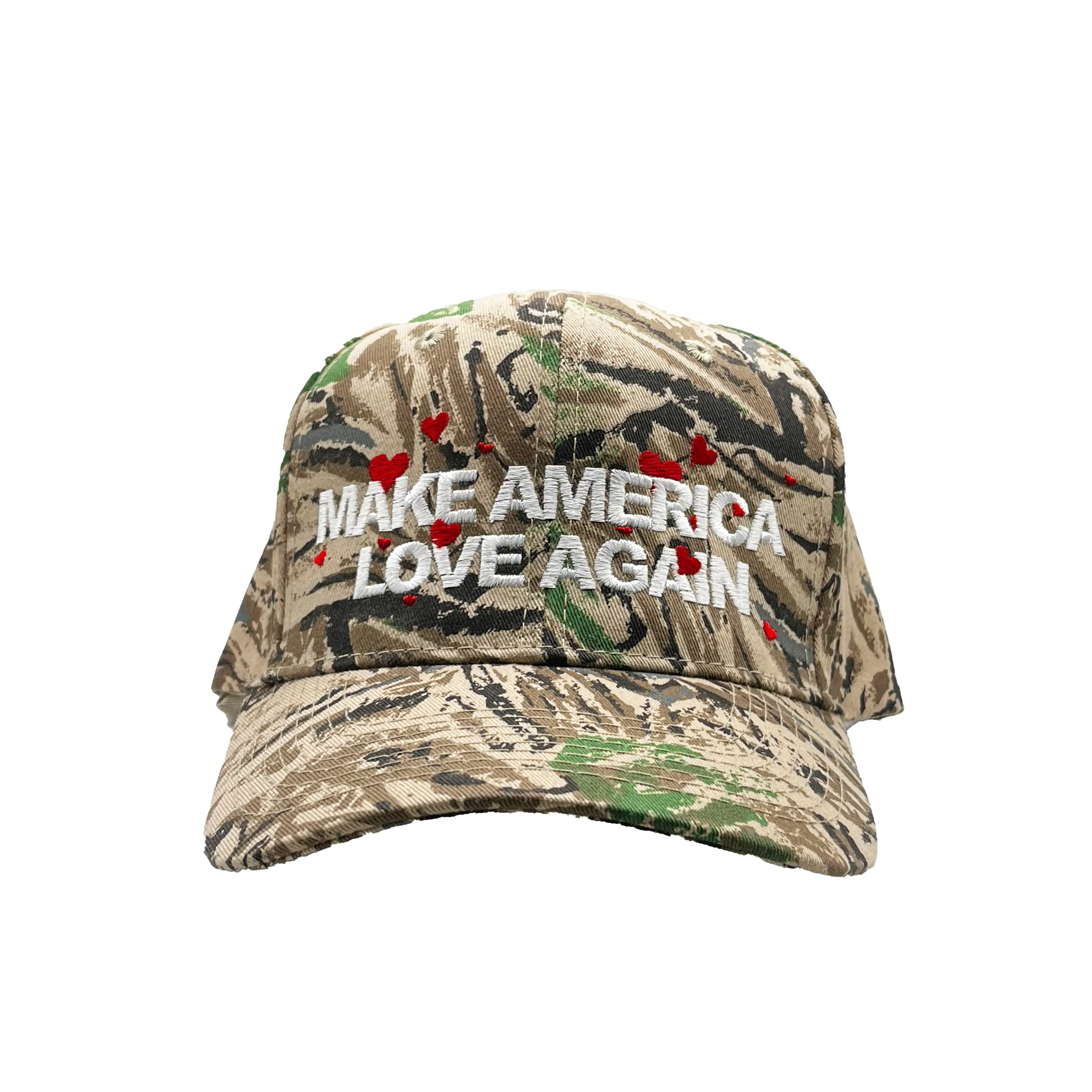 "MAKE AMERICA LOVE AGAIN" Trucker Hat - Embroidered Clothes Accessory for Men and Women trucker hat unisex hat