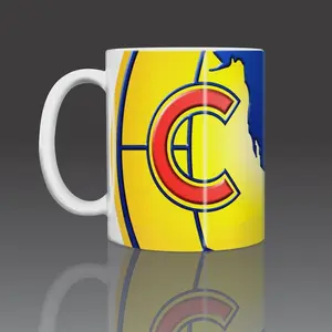 Liga MX Aguilas Club America Mexico Coffee Mug Ceramic  11oz 15oz Mug - Souvenir Drinkware Gifts for Fans