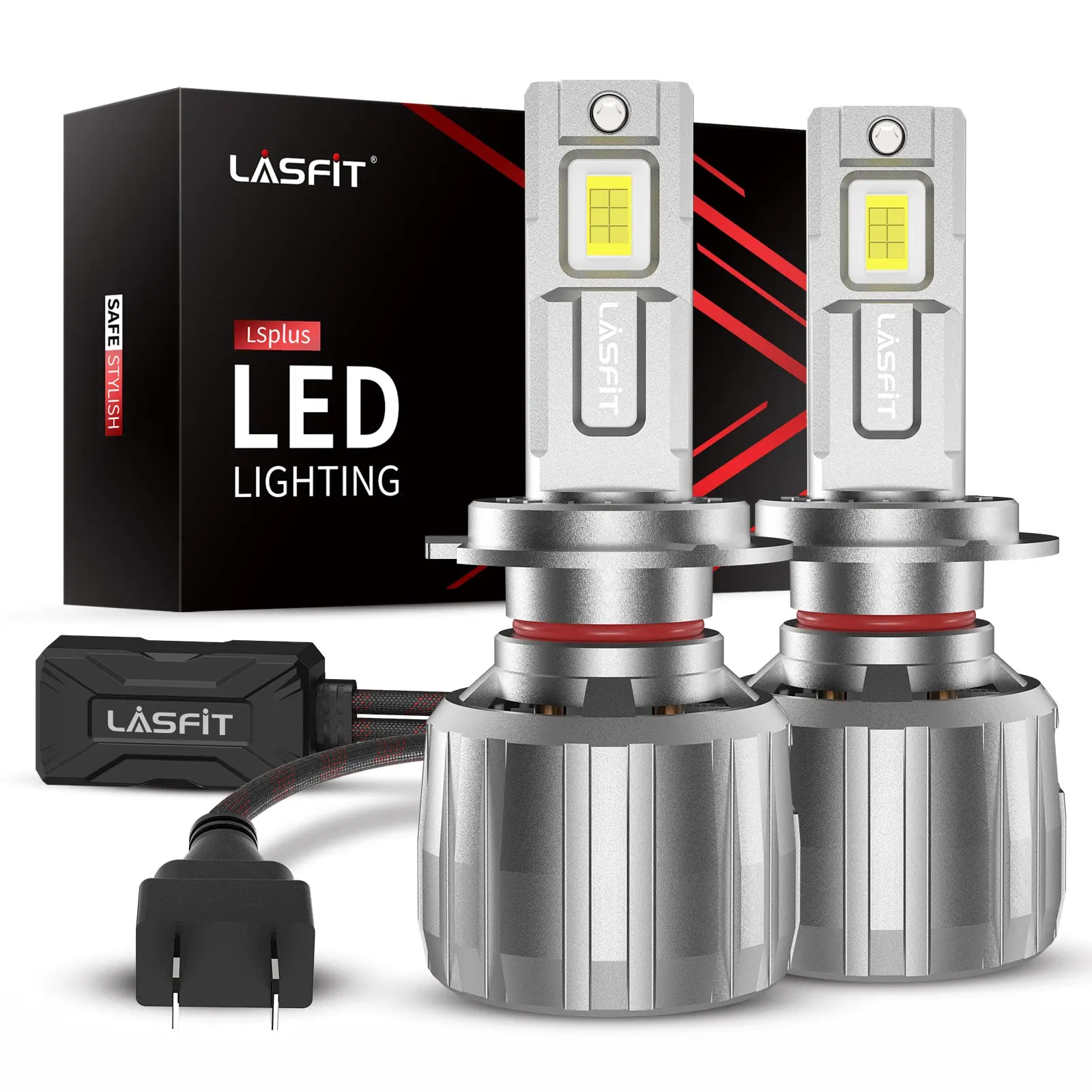 Lasfit 130W H7 LS Plus Series | 13,000LM 6000K LED Bulbs