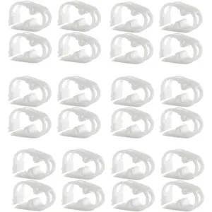 24 Pcs Adjustable Plastic Tubing Clamps – Hose Valves for 1/4"-1/2" Tubing – Pinch Valve Design for Precise Flow Control – Ideal for Lab, Beer Bottling & Liquid Transfer