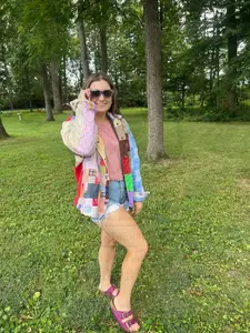 Upcycled Patchwork Blanket Jacket