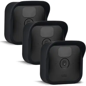 Cover Case for - Blink (3rd Gen), 3 Pack Weather Resistant Protective Cover Cover for Blink Indoor Outdoor   Camera (Black)