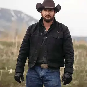 Cross-Border Independent Station Wish New Foreign Trade Men's Yellow Stone Washed Jacket Men's Casual Washed Jacket Coat