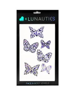 Lunautics x iHR Crystal Wings Body Jewels
