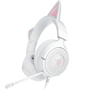 Razer Kraken Kitty V3 X Wired Headset for Gaming - White
