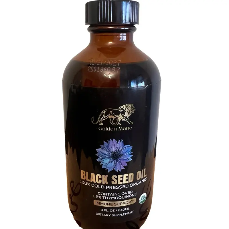Black Seed Oil 8 oz - Organic & Cold Pressed
