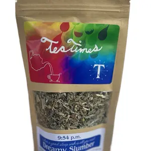 TeaTimes Tx Dreamy Slumber Organic Loose Leaf Tea for an Excellent Nights Sleep - 9:54 P.M. Blend