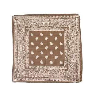 Bight Cedar Paisley Block Printed Bandana