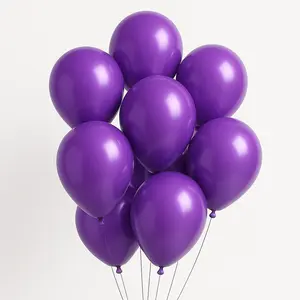 Purple Pearl Balloons-10" & 12"| Packs of 50 & 100