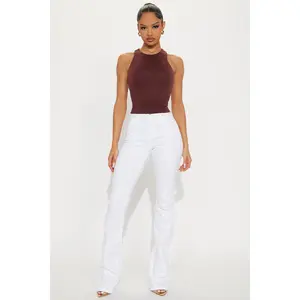 Tall Summer Skies Stretch Bootcut Jeans - White