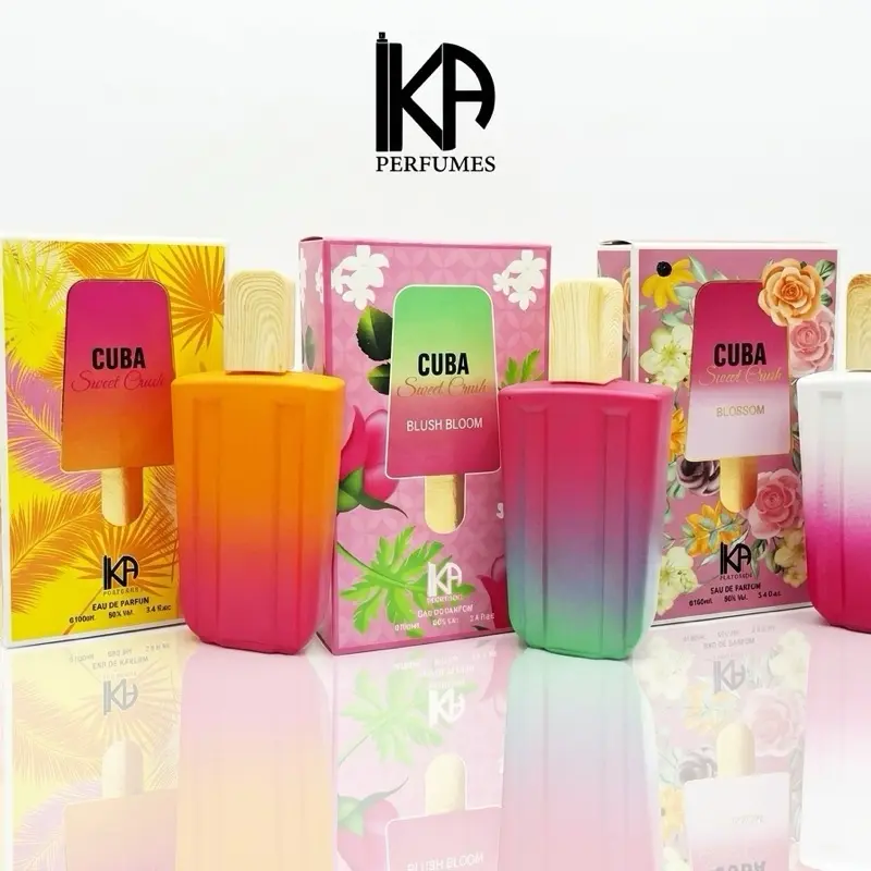 Cuba Sweet Crush Perfume set - 3X 3.4oz EDP - Women’s Perfume
