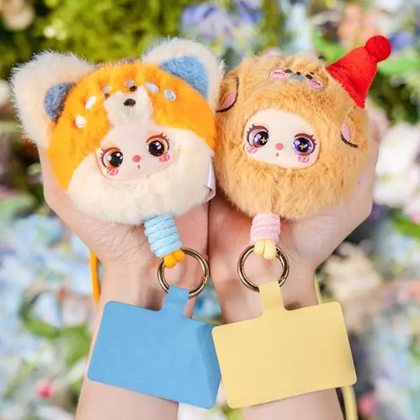 Baby Three-Lila's Zoo Mini Phone Lanyard Series Plush Adorable