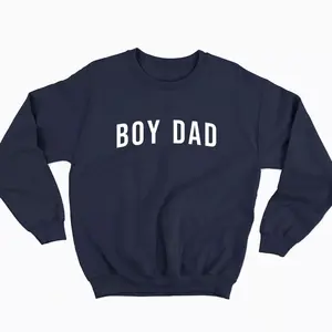 Boy Dad Sweatshirt, Gift Shirt for Sports Lovers, Unisex Classic Fit Men Women Long Sleeve