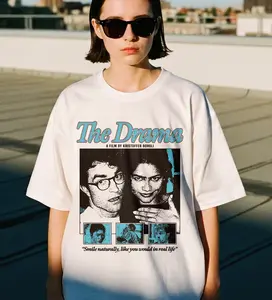The Drama Film T-Shirt, Kristoffer Borgli Movie Tee, Dark Comedy Graphic