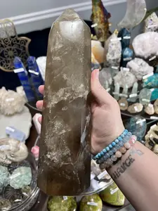 Smoky Quartz Tower - Madagascar