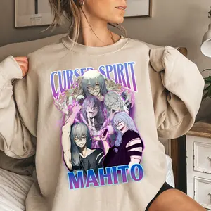 Mahito Vintage Anime Shirt, Anime Lover Shirt, Anime Sweatshirt, Animee Manga Shirt, Animee Mahito Gift Men and Women T-shirt