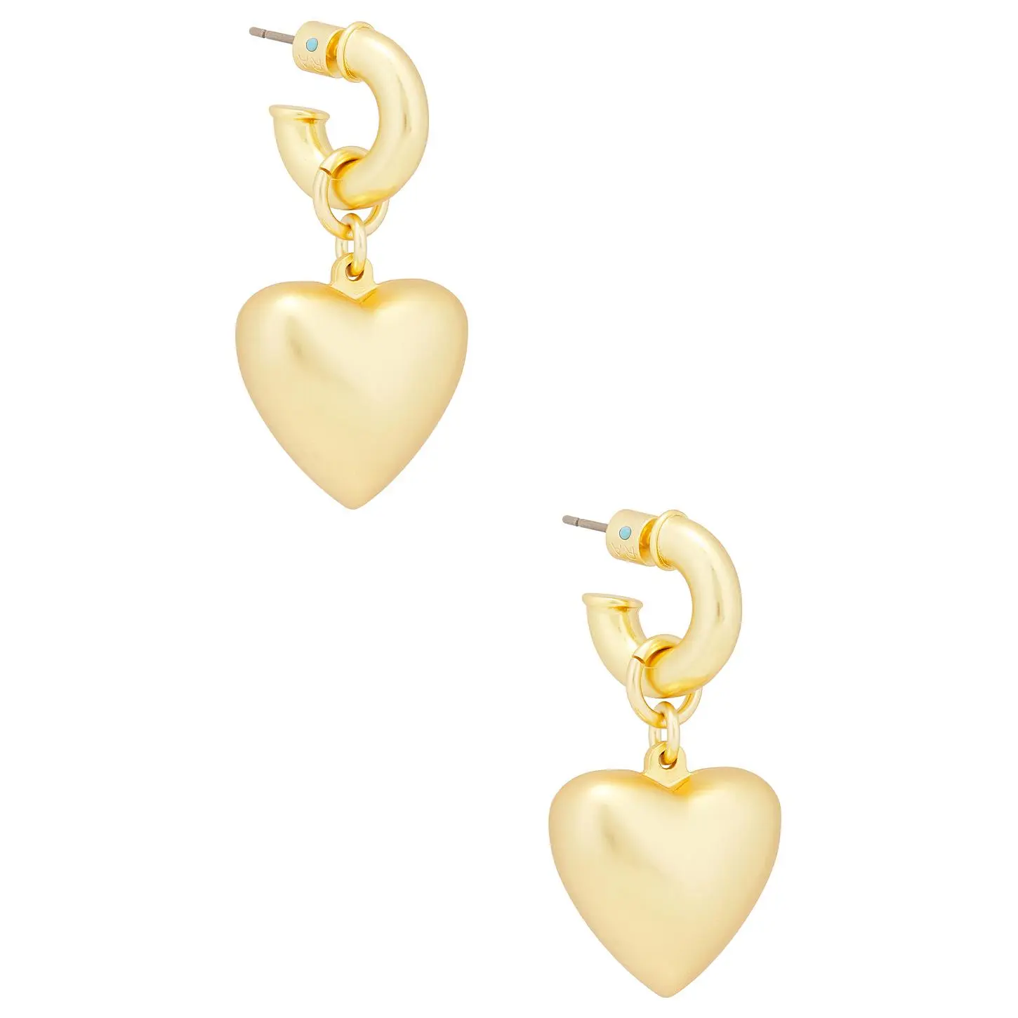 Roxanne Assoulin The Puffy Heart Earrings in Gold