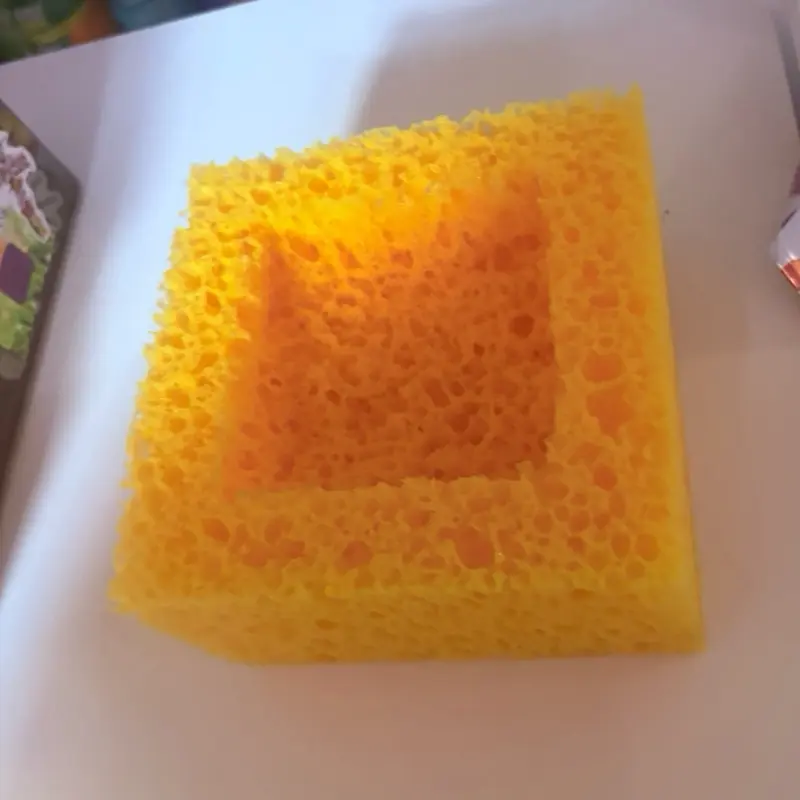 Textured Seaweed Sponge Shapes - ASMR Car Wash Sponges, Car Washing Wipes for Automotive Cleaning & Maintenance Accessories 3 inch thickness