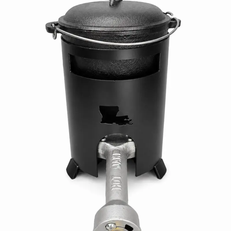 1 quart mini pot with burner set