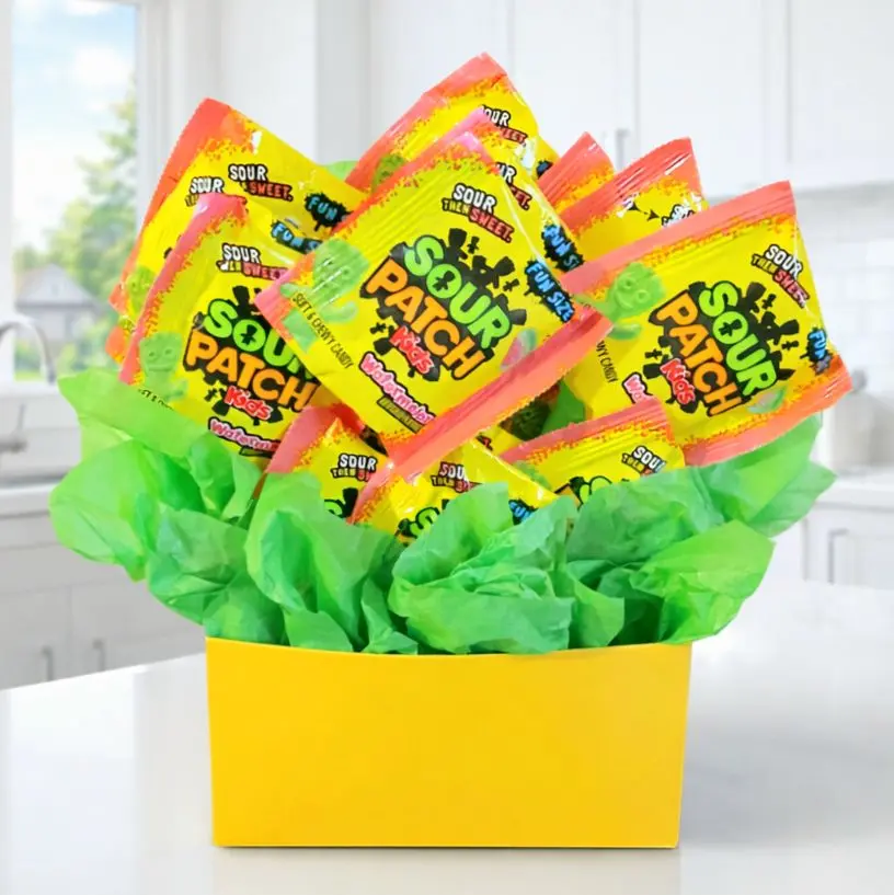Sour Patch Kids Candy Box, Watermelon Candy, Birthday, Get Well Soon, Retirement,Congratulations, Just Because