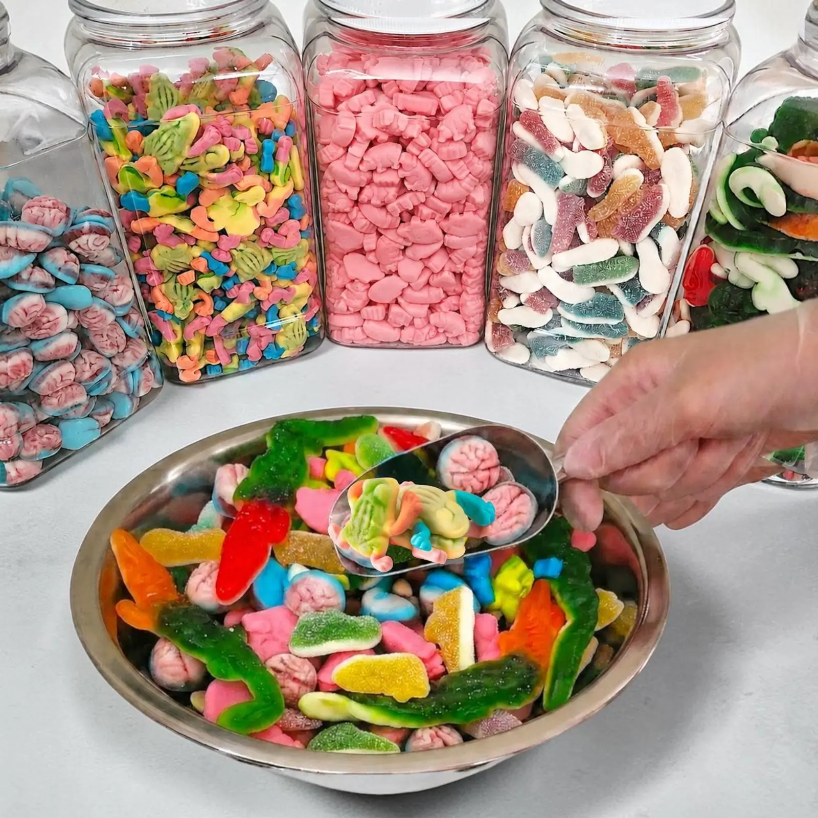 Aliens Poop Weird Gummy Mix 1 POUND | 5 Different Forms Funny Novelty Gummy Candy Mix