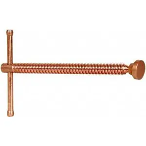 Wilton Clamp Spindle Assembly - Threaded Rod, 6-1/16" Thread Length, 3/4" Tip Surface Diameter, C-Clamp Compatible (Model 1700180)