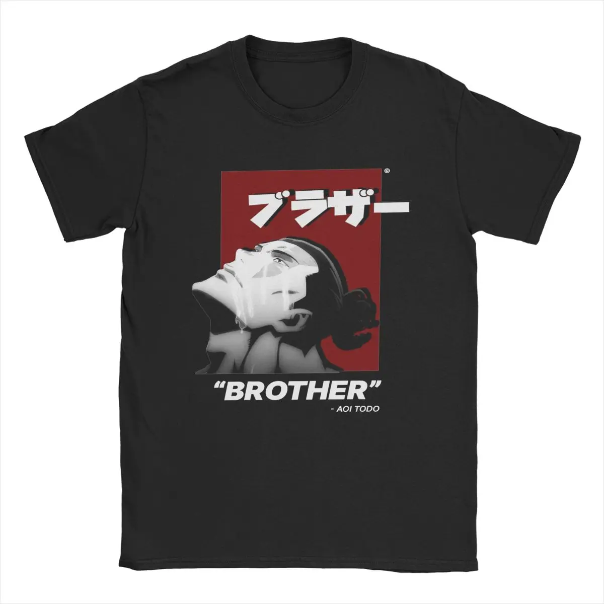 Men’s Aoi Todo Jujutsu Kaisen T-Shirt | 100% Cotton Anime Graphic Tee | Casual Short Sleeve Crewneck