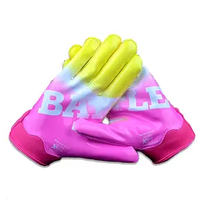 Gradient Doom Receiver Football Gloves