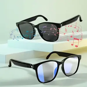 Koipsse Smart Glasses Multifunctional Glass High Appearance Dual Speakers Outdoor Sports Boys And Girls Sunglasses Smart Glasses Fashionable Gift Sunglasses Built-In Speaker Fashion Smart Wireless Glass Anti-Blue Light Polarized UV Protection