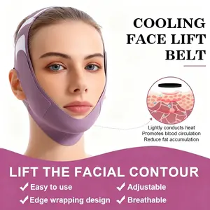 Summer V Line Face Lifting Strap, Chin Strap for Sleeping, Double Chin Reducer for Women, Jaw Line Sculptor Eliminator, Mask Shaper for Jawline, Neck Lift Jaw Tightening Exerciser, Face Lift Tape Remover