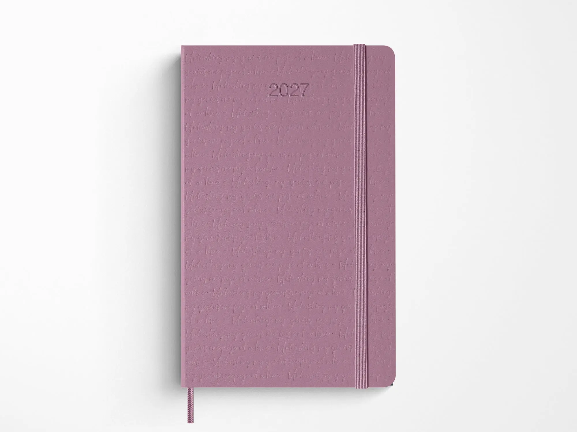 Moleskine 2027 Daily Planner - Majestic Pink Hardcover