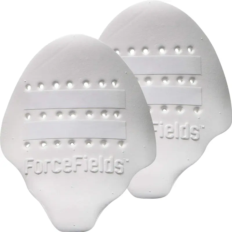 Forcefield Foam Toe Guards - Patented Design Toe Protectors for Shoes, Unisex Small Footwear Accessory for Adults/Kids, Fits Inside Boots, Prevents Creases, Keeps Shoes Looking New