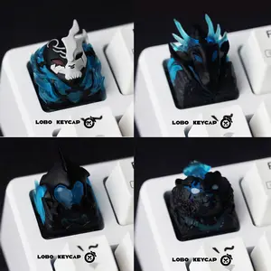 Solo Leveling：Transmission Keycap Gaming Peripherals Shadow Company Personality Resin Mechanical Keyboard Accessory Keycaps Esc